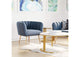 101852 Deco Accent Chair Gray