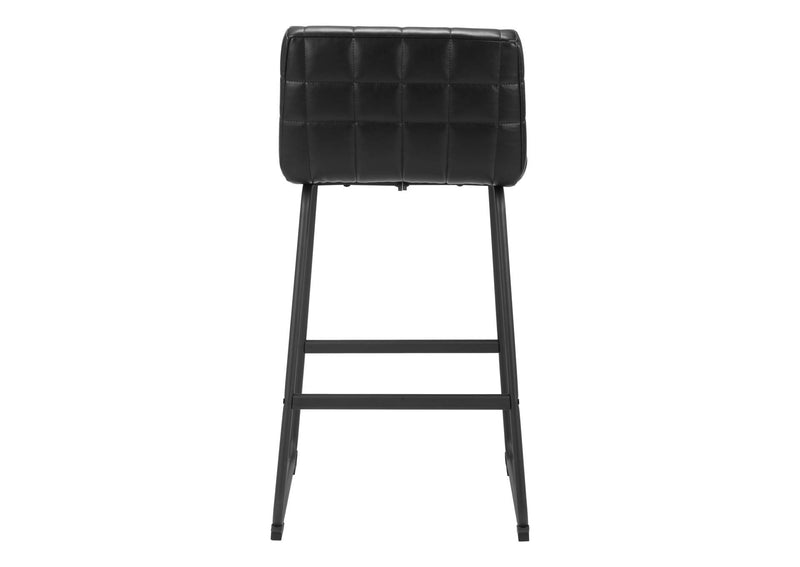 110069 Pago Barstool (Set Of 2) Black
