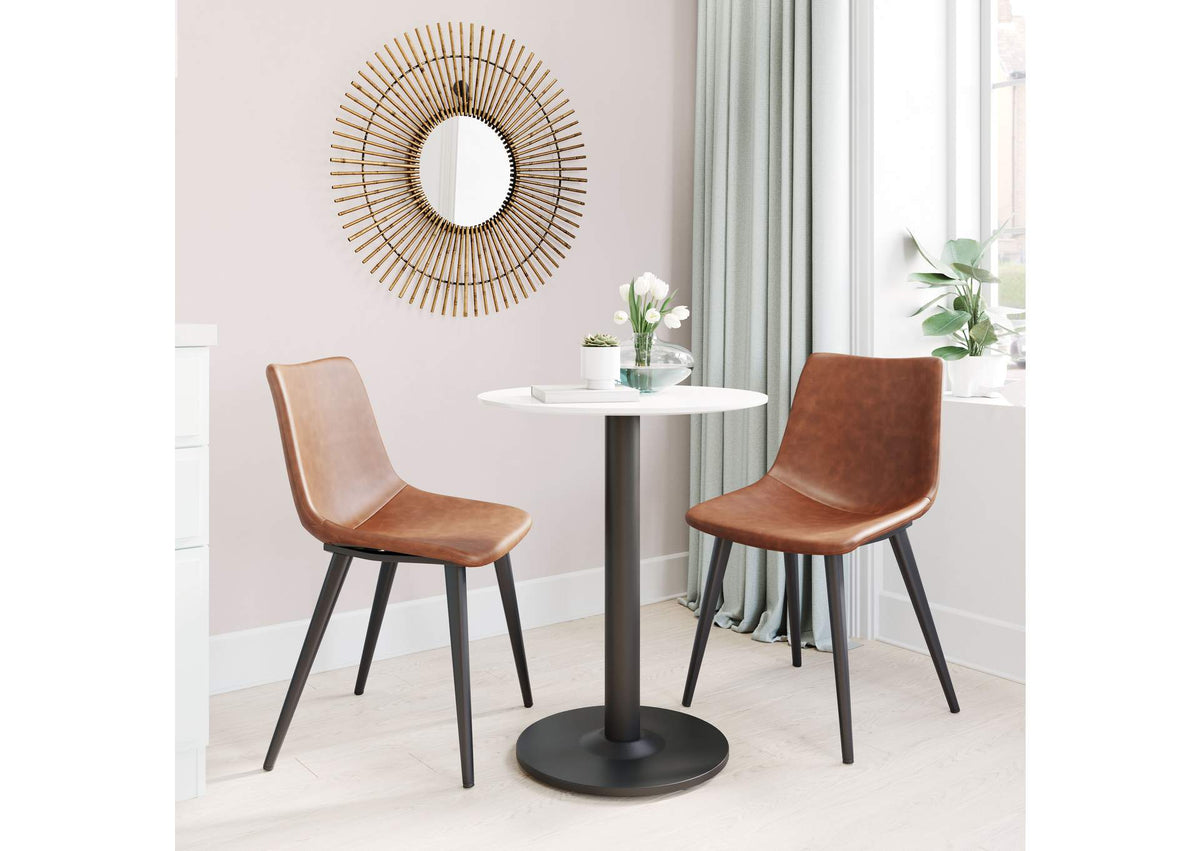 101947 Daniel Dining Chair (Set Of 2) Vintage Brown