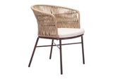 703988 Freycinet Outdoor Dining Chair (Set Of 2) Natural