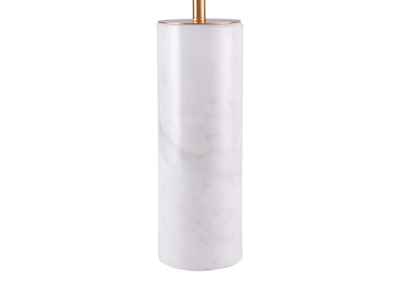 56100 Ciara Table Lamp Beige & White