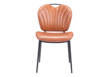 109337 Terrence Dining Chair (Set Of 2) Vintage Brown