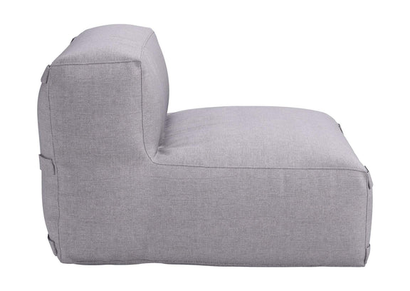 703999 Luanda Outdoor Middle Chair Gray