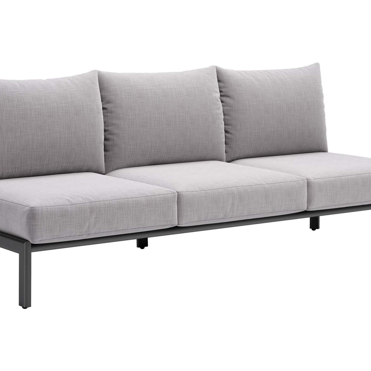 704047 Horizon Outdoor Sofa Gray