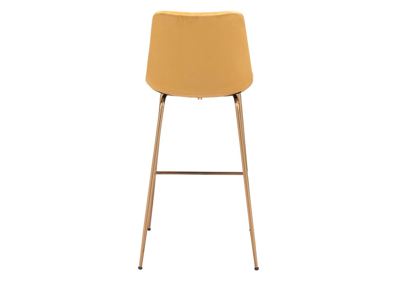 101758 Tony Barstool Yellow & Gold
