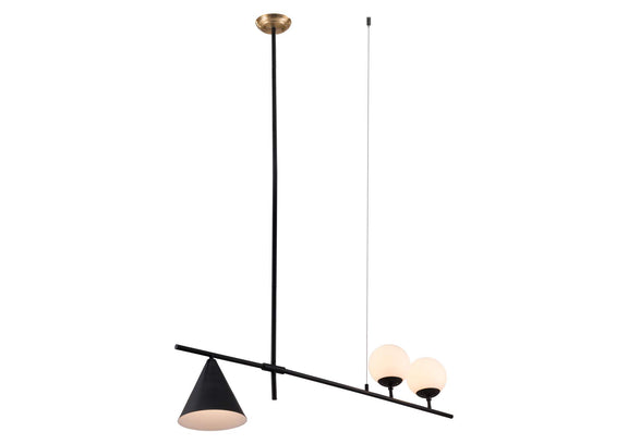 56113 Richiza Ceiling Lamp Black