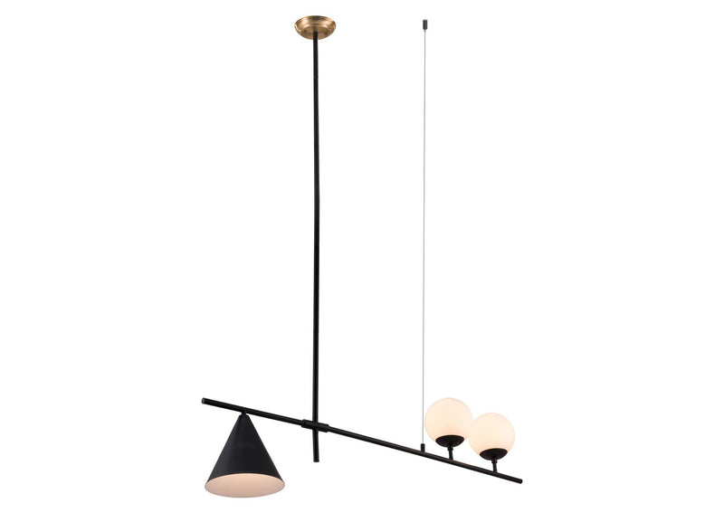 56113 Richiza Ceiling Lamp Black