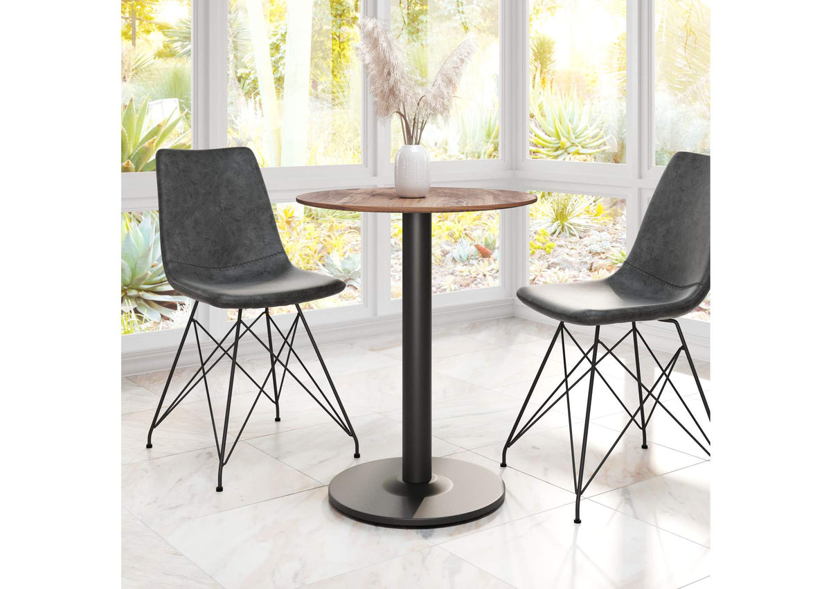 101740 Alto Bistro Table Brown & Black