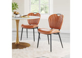 109337 Terrence Dining Chair (Set Of 2) Vintage Brown