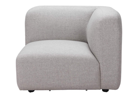 110366 Biak Corner Chair Gray