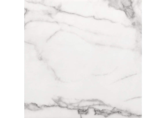 100709 Atlas Console Table White & Silver
