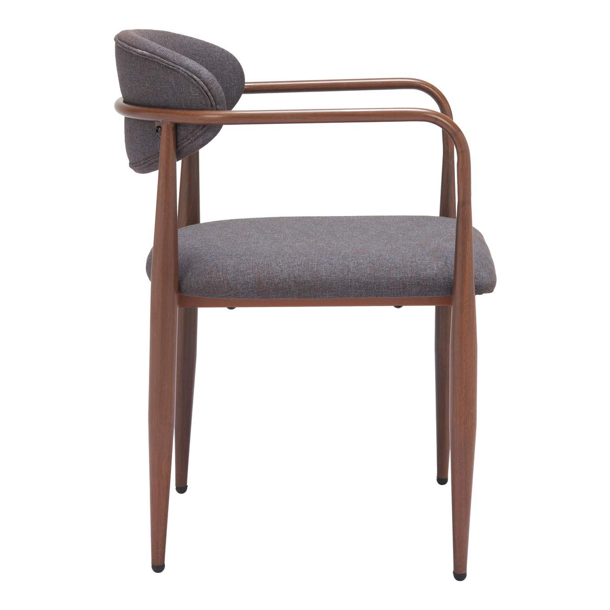 110208 Zens Dining Chair (Set Of 2) Truffle Gray