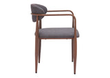 110208 Zens Dining Chair (Set Of 2) Truffle Gray