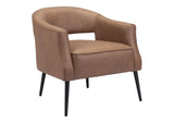 109051 Berkeley Accent Chair Vintage Brown