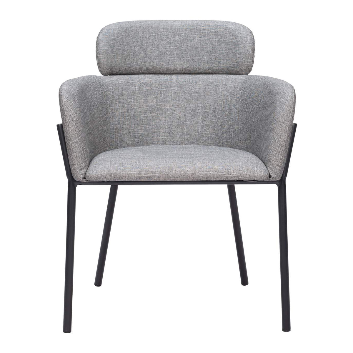110171 Bremor Dining Chair (Set Of 2) Slate Gray