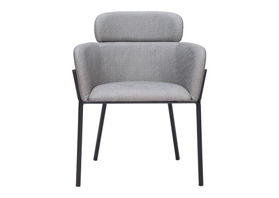 110171 Bremor Dining Chair (Set Of 2) Slate Gray