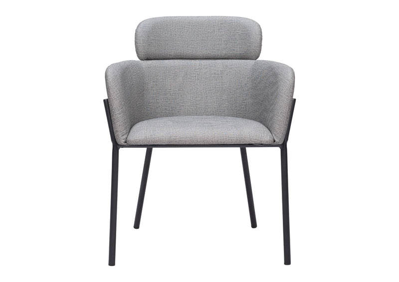 110171 Bremor Dining Chair (Set Of 2) Slate Gray