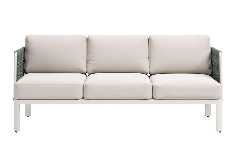 704045 Bridgehampton Outdoor Sofa White