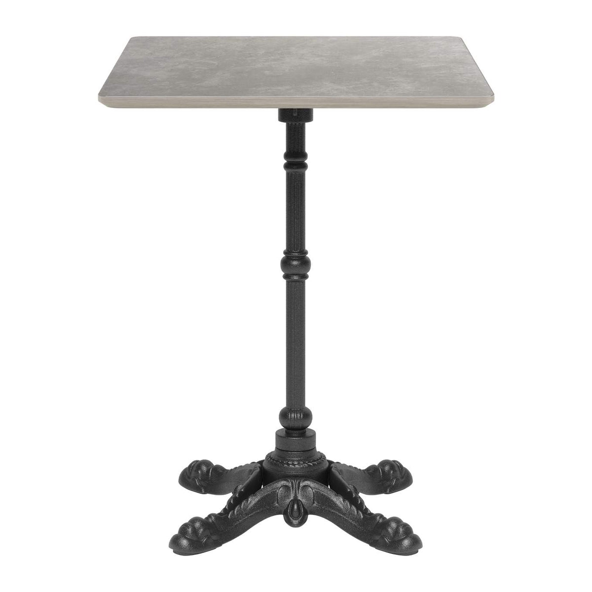 704051 Alfresco Outdoor Dining Table Gray