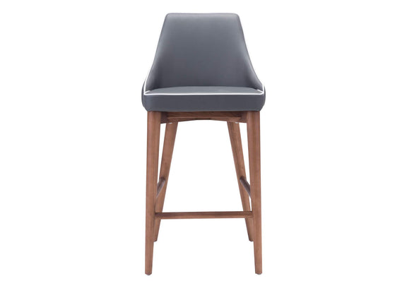 100280 Moor Counter Stool Dark Gray