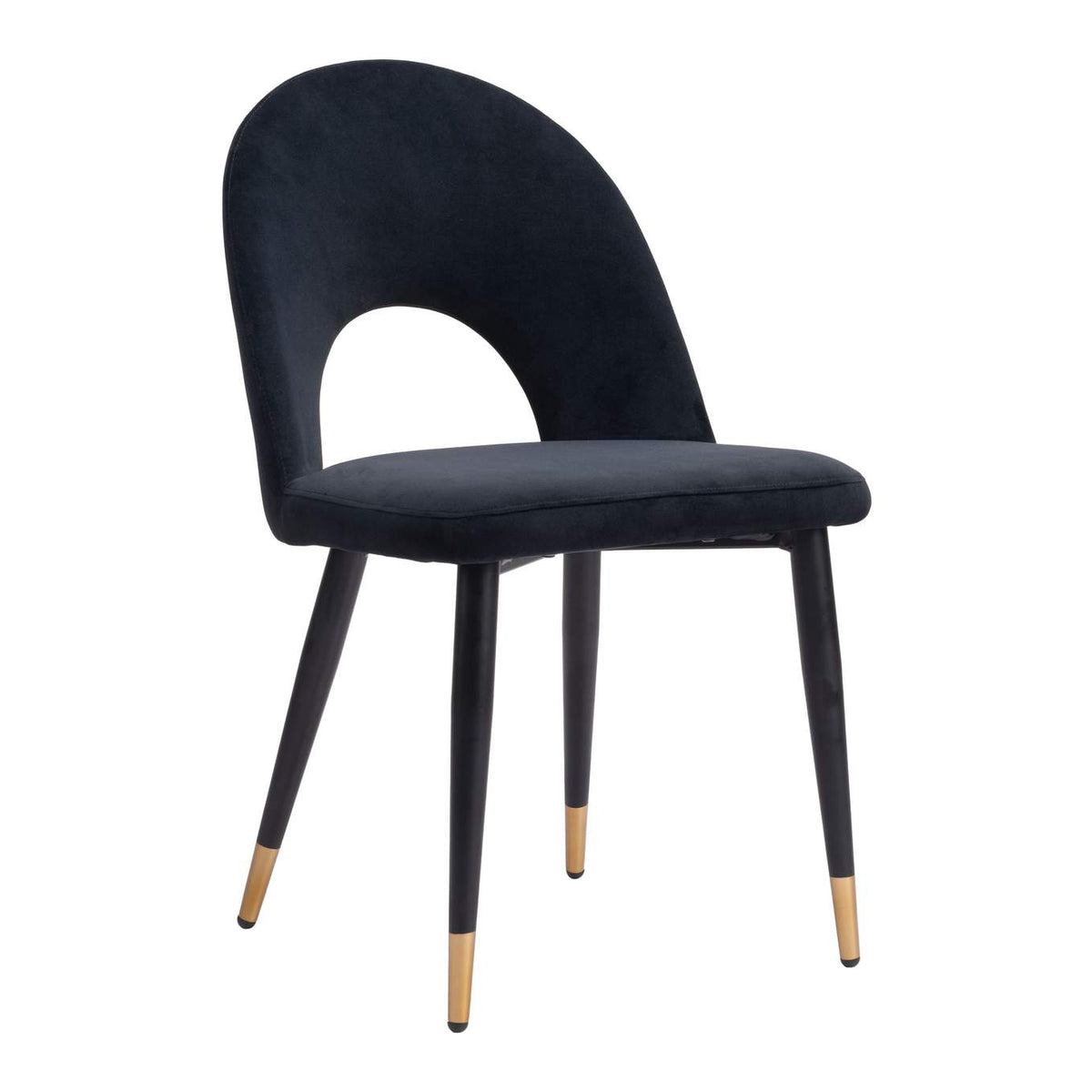 109873 Menlo Dining Chair (Set Of 2) Black