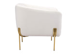 101258 Micaela Armchair Ivory