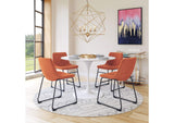 109680 Smart Dining Chair (Set Of 2) Burnt Orange