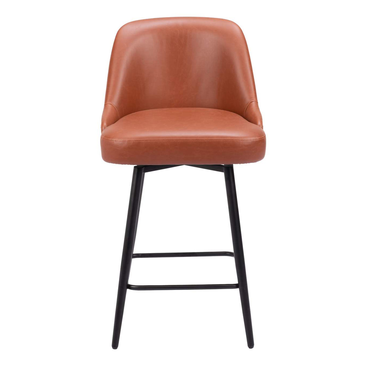 109972 Keppel Swivel Counter Stool Brown