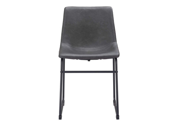 101995 Smart Dining Chair (Set Of 2) Charcoal