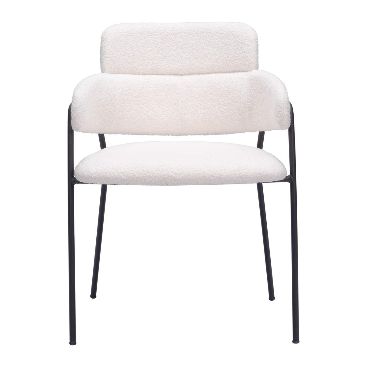 109663 Marcel Dining Chair (Set Of 2) Cream