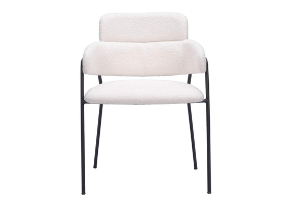 109663 Marcel Dining Chair (Set Of 2) Cream