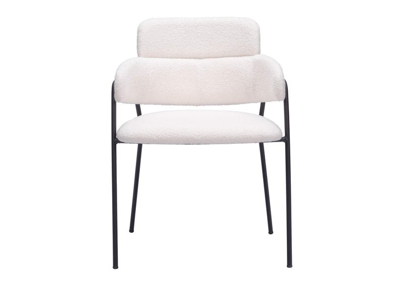 109663 Marcel Dining Chair (Set Of 2) Cream