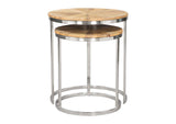 109776 Bari Nesting Table Set (2-Piece) Natural