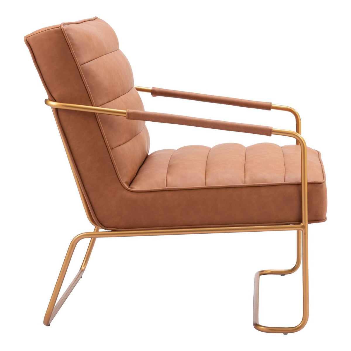 109520 Dallas Accent Chair Vintage Brown
