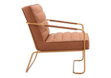 109520 Dallas Accent Chair Vintage Brown