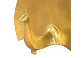 A12281 Fan Table Art Gold