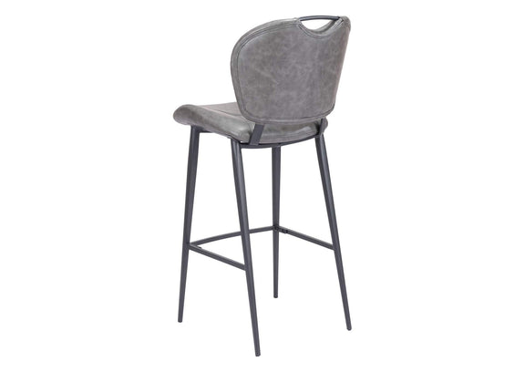 109340 Terrence Barstool Vintage Gray
