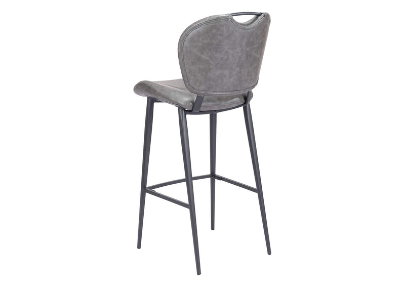 109340 Terrence Barstool Vintage Gray