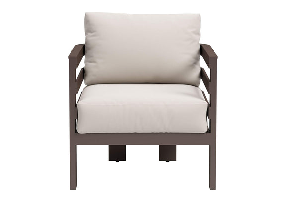 704040 Bal Outdoor Harbor Armchair White