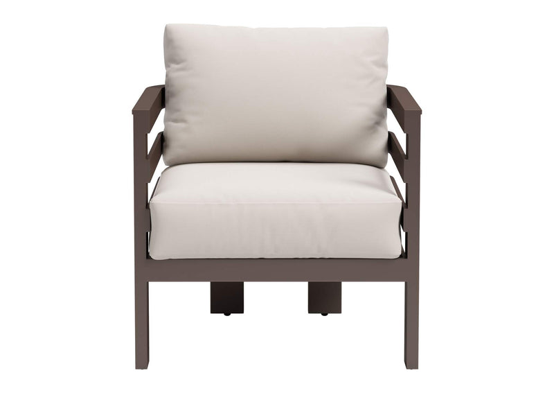 704040 Bal Outdoor Harbor Armchair White