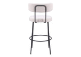 109740 Blanca Barstool (Set Of 2) Ivory