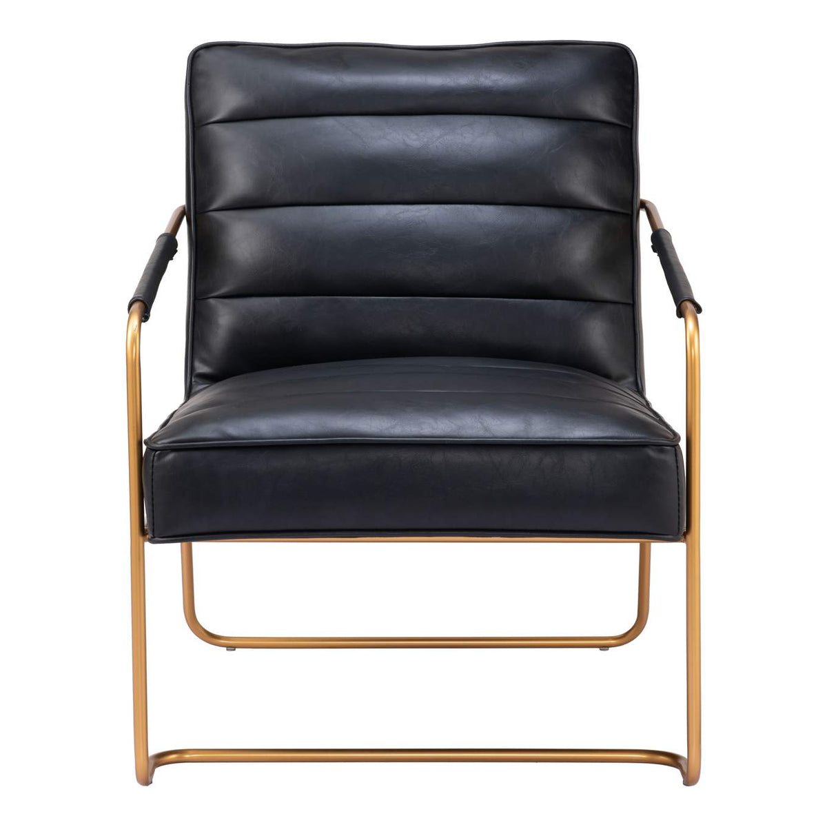 109521 Dallas Accent Chair Vintage Black