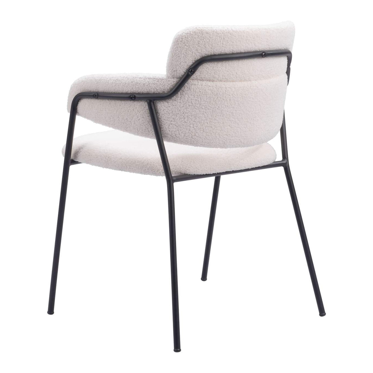 109663 Marcel Dining Chair (Set Of 2) Cream