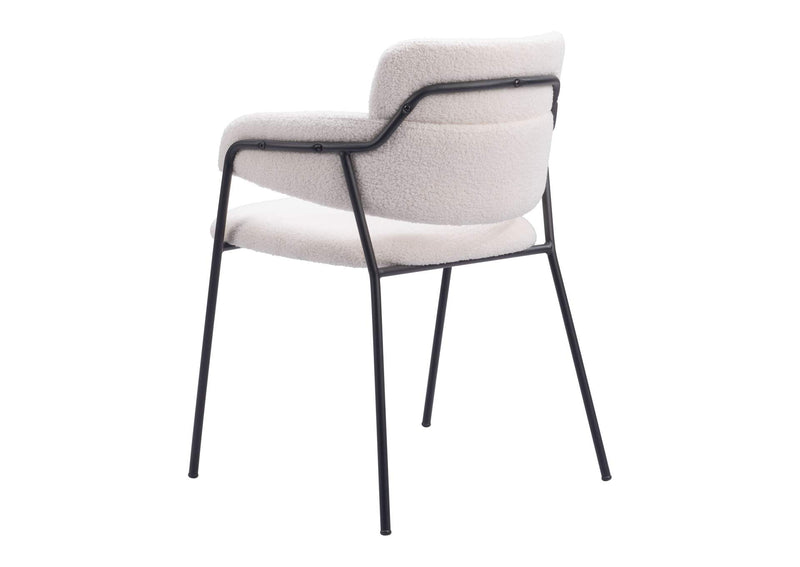 109663 Marcel Dining Chair (Set Of 2) Cream