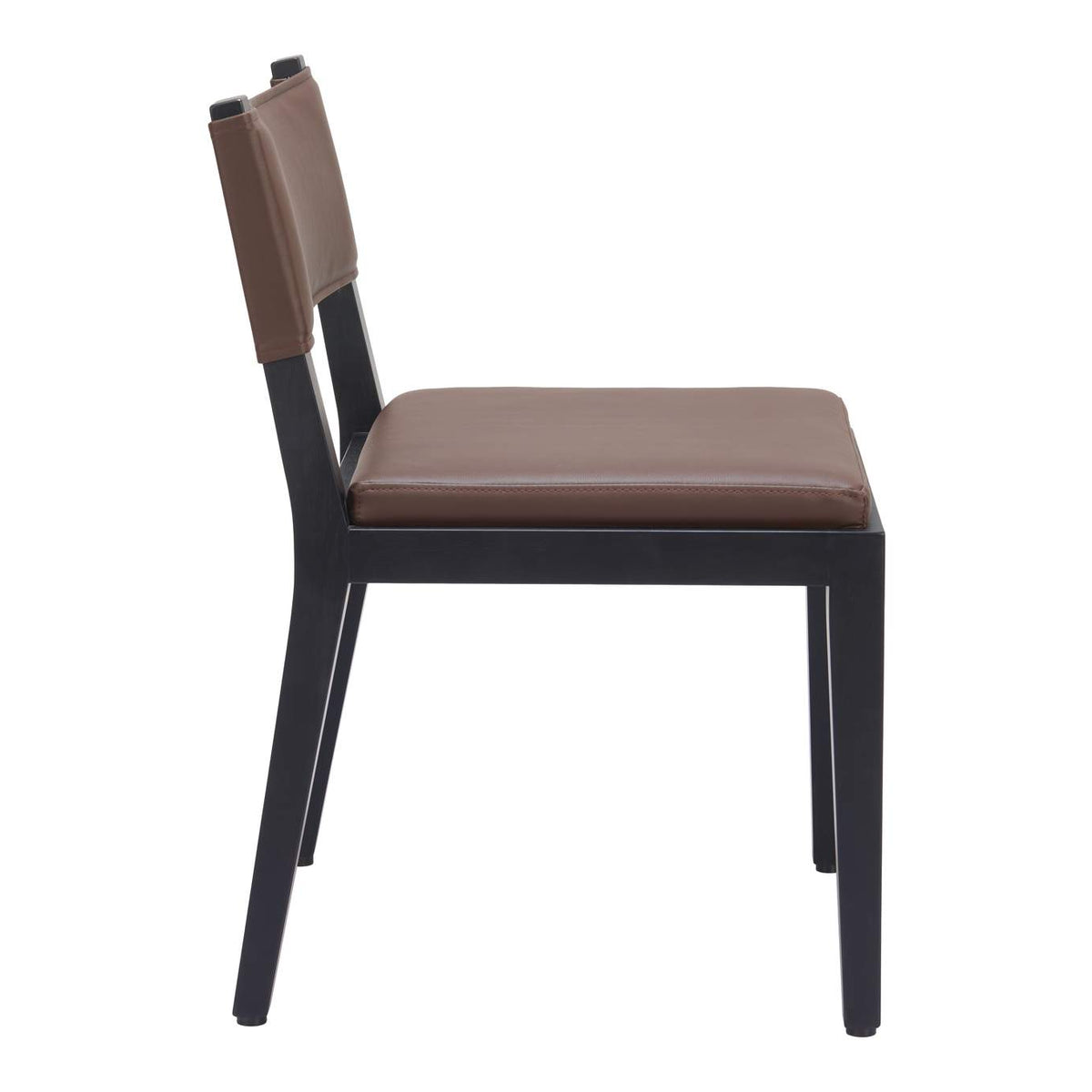 109979 Roxas Dining Chair (Set Of 2) Brown