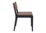 109979 Roxas Dining Chair (Set Of 2) Brown