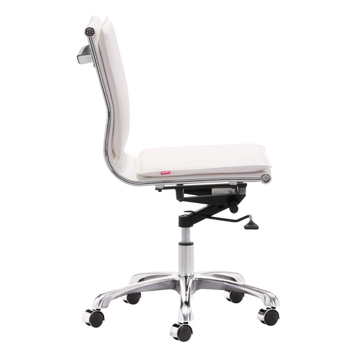 215219 Lider Plus Armless Office Chair White