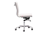 215219 Lider Plus Armless Office Chair White