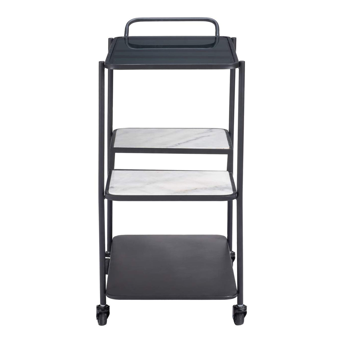 109845 Constanza Bar Cart Black