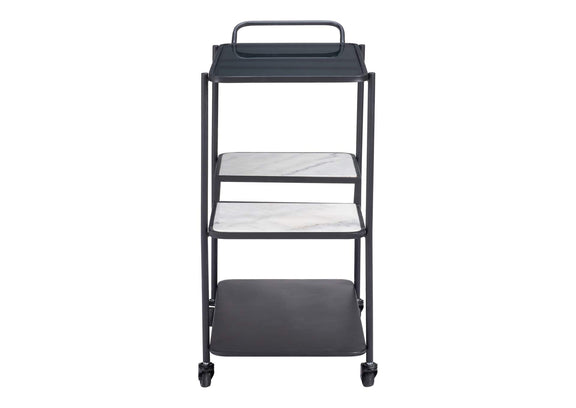 109845 Constanza Bar Cart Black
